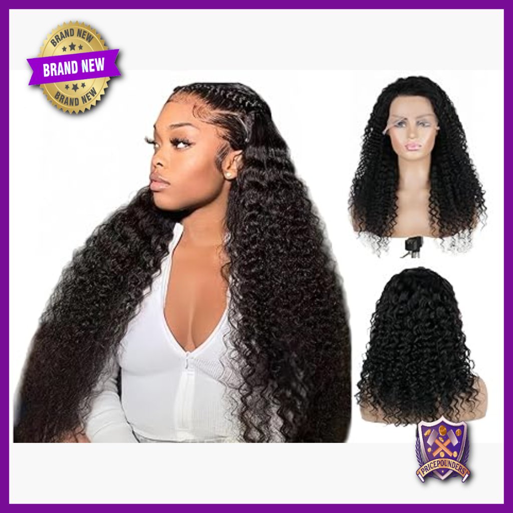 13x6 Hd Lace Front Human Hair Wig 250% Density Deep Wave 28 Inch